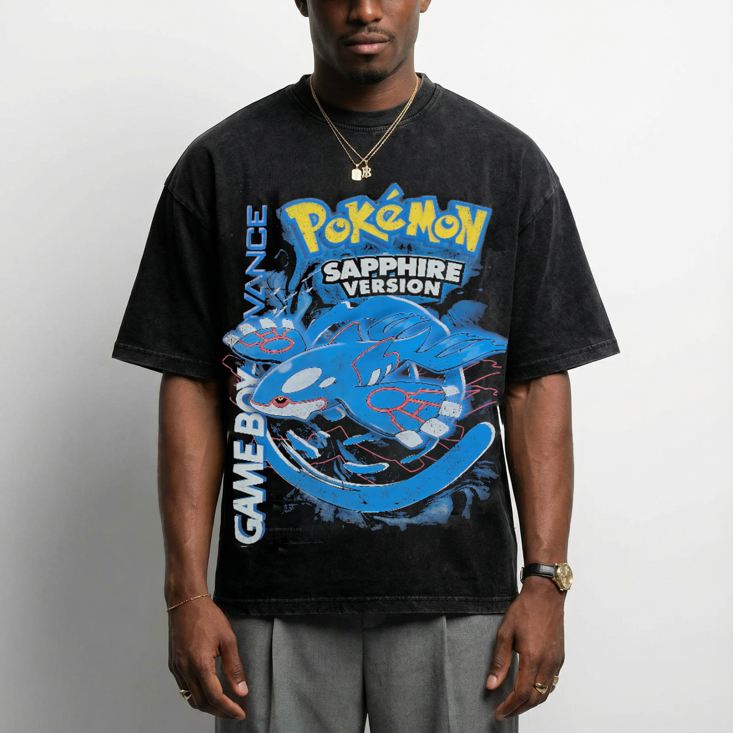 Gameboy Sapphire Version - Vintage Style T-Shirt