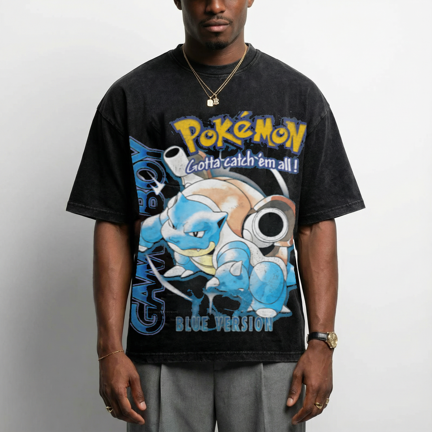 Blastoise - Vintage Style T-Shirt