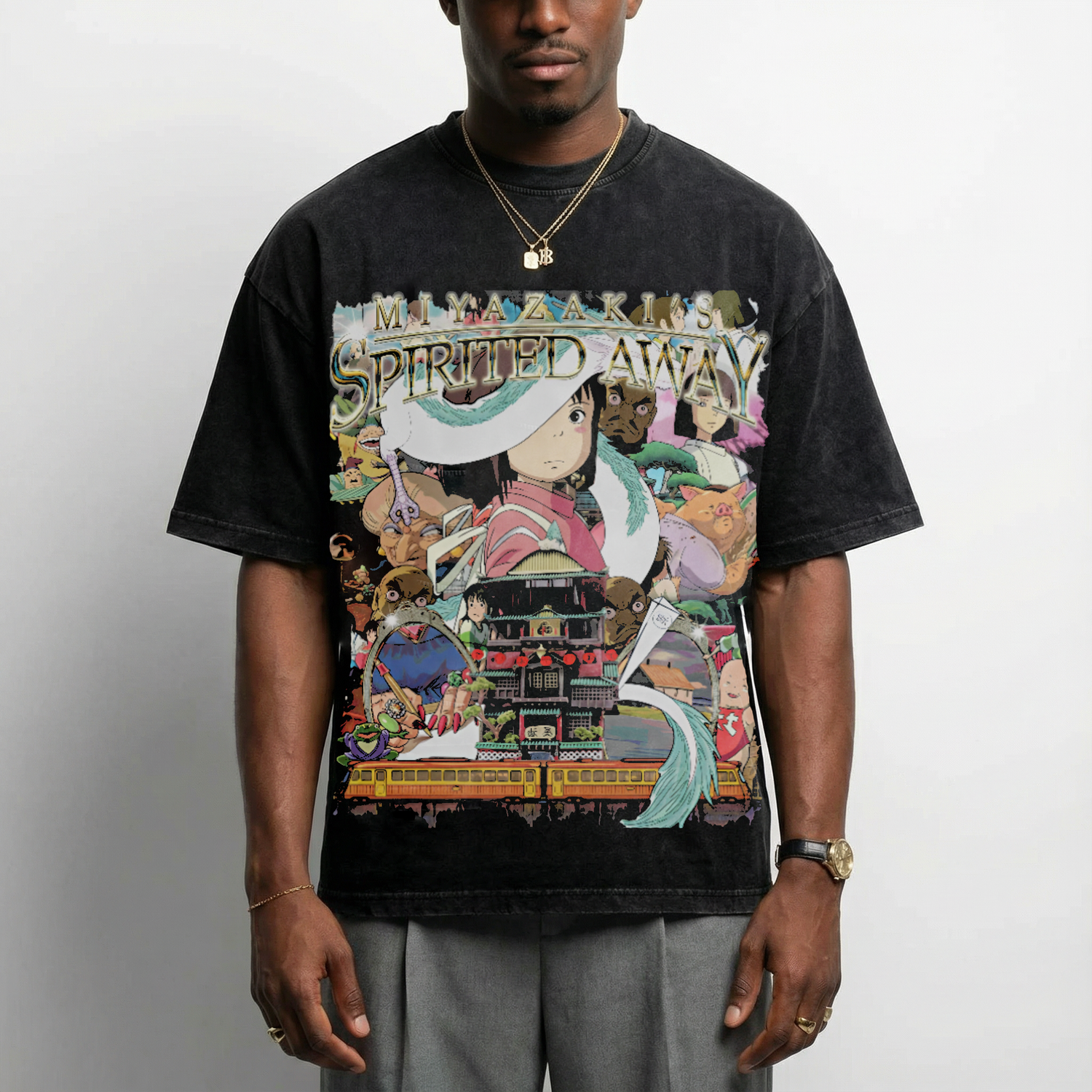 Spirited Away - Vintage Style T-Shirt