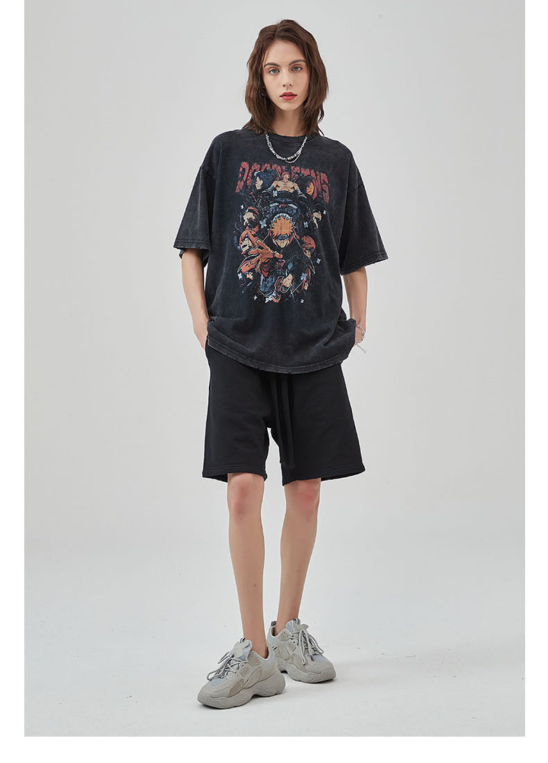 Vintage Style "Akatsuki" T Shirt