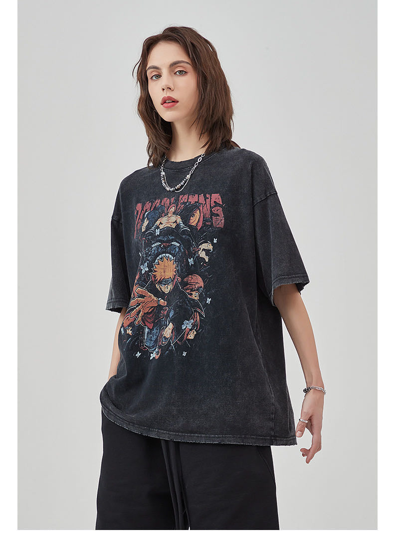 Vintage Style "Akatsuki" T Shirt