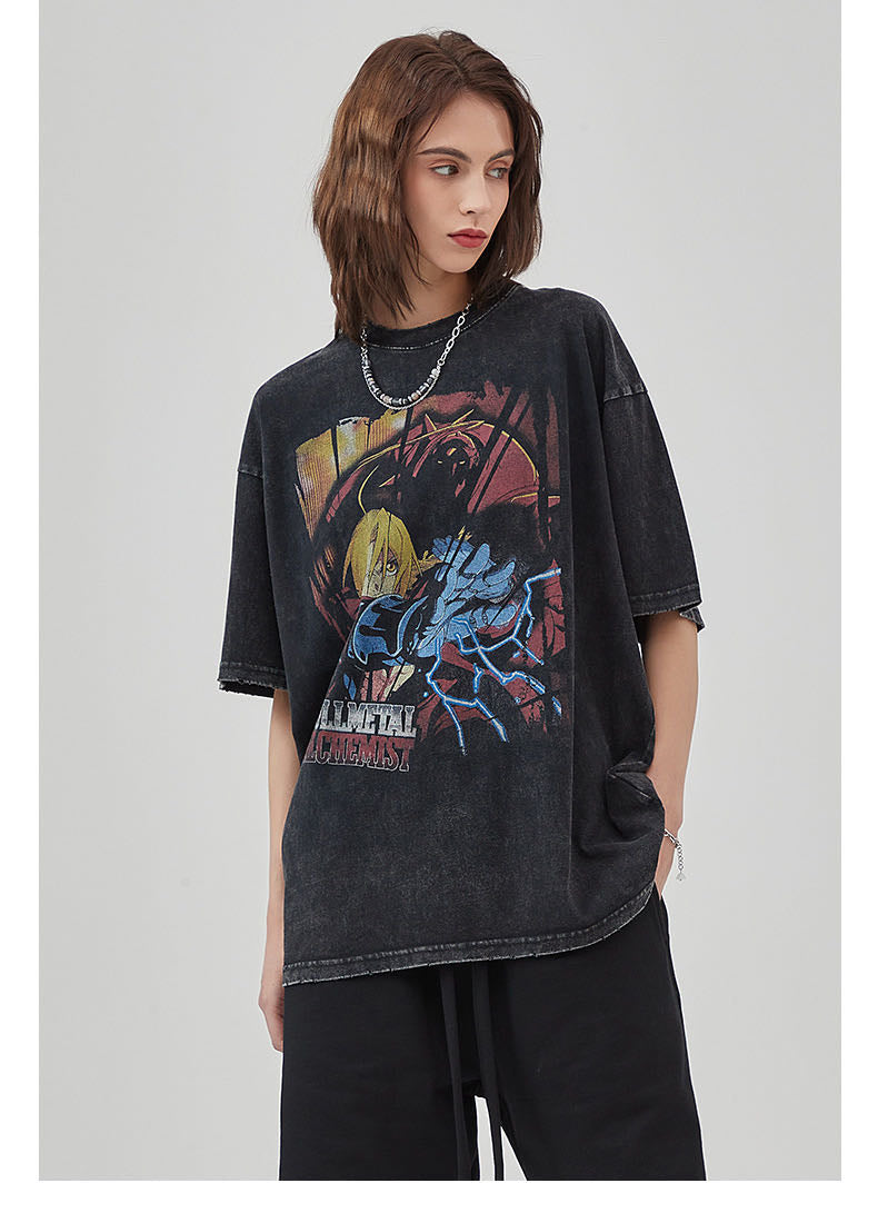 Vintage Style "Full Metal Alchemist" T-Shirt